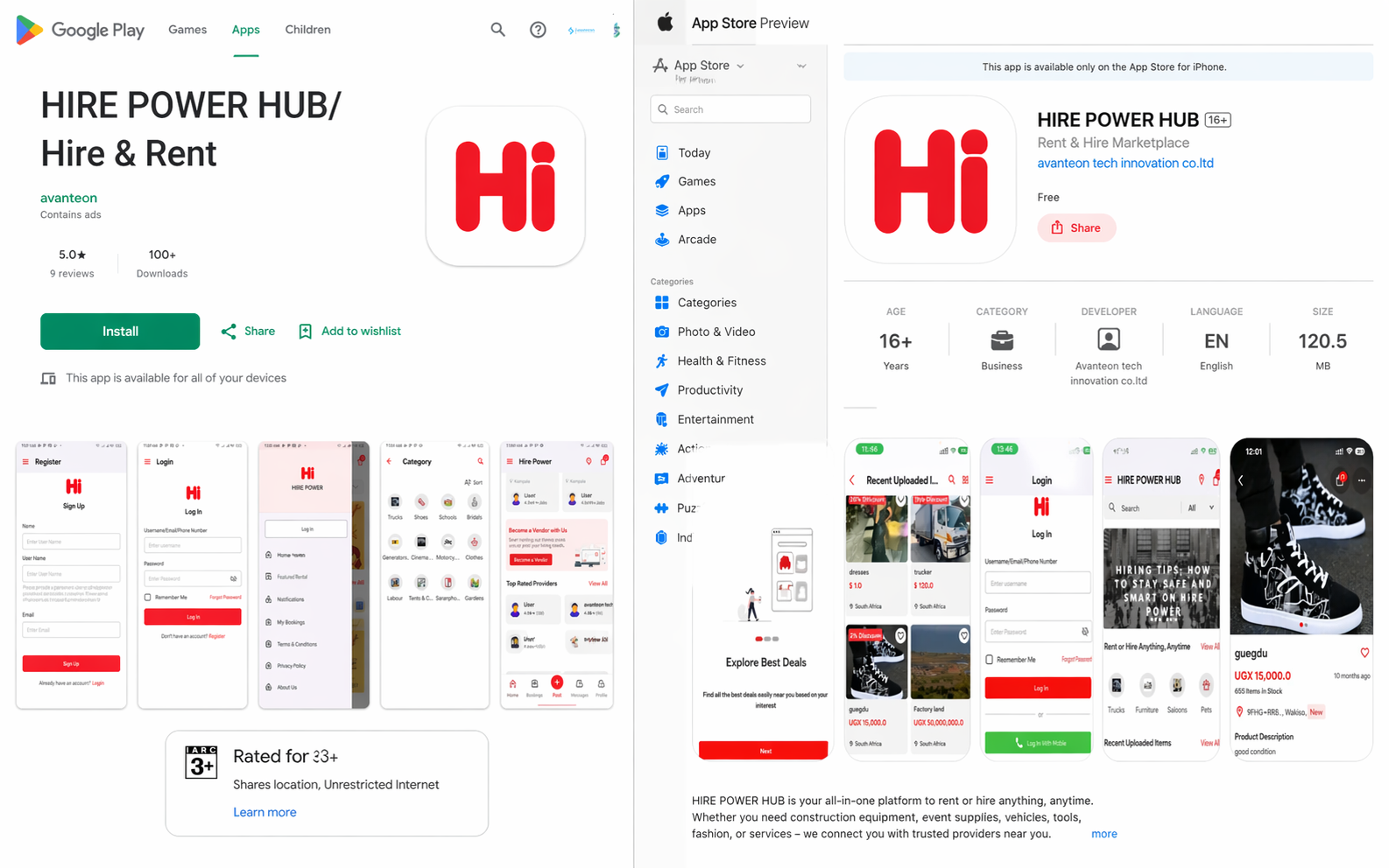 HIRE POWER HUB